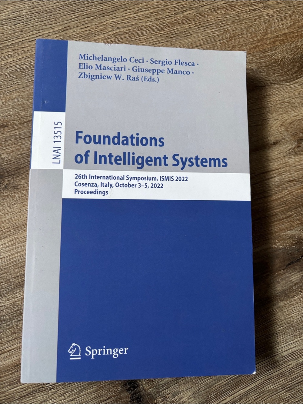 Foundations of Intelligent Systems Proceedings - paperback.